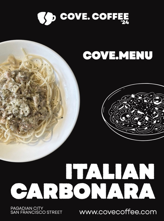 Cove Coffee menu item social card